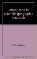 Introduction to scientific geographic research