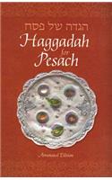 Haggadah for Pesach, English Annotated Edition 5' X 8': (Hebrew)