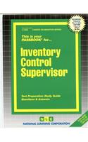 Inventory Control Supervisor: Passbooks Study Guide