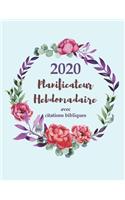 2020 Planificateur Hebdomadaire Avec Citations Bibliques