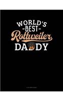World's Best Rottweiler Daddy: 8 Column Ledger(1411 8 Column Ledger)