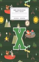 Primary Composition Notebook Grades K-2 Story Journal X