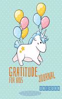 Gratitude journal for kids unicorn