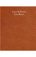 Lost & Found Log Book