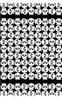 Day Of The Dead Pattern Sugar Skull Santa Muerte 23: Graph Paper 5x5 Notebook for Day Of The Dead Lovers
