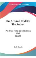 Art And Craft Of The Author