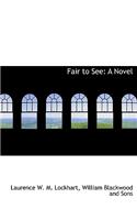 Fair to See: (English)
