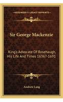 Sir George Mackenzie
