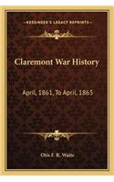 Claremont War History