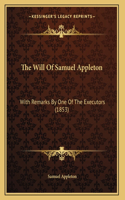 The Will Of Samuel Appleton
