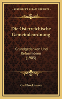 Die Osterreichische Gemeindeordnung