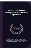 Annual Report of the Pennsylvania Department of Agriculture