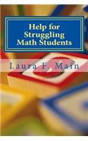 Help for Struggling Math Students