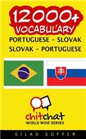 12000+ Portuguese - Slovak Slovak - Portuguese Vocabulary