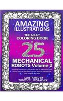 Amazing Illustrations-Mechanical Robots Volume 2