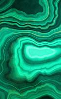 Malachite Crystal Journal 6 x 9 Lined Journal Diary Composition Book Notebook