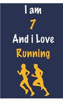 I am 7 And i Love Running