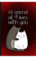 I'd spend all 9 lives with you