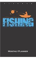 Fishing from Boat Monthly Planner