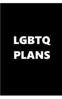 2020 Daily Planner LGBTQ Plans Black White 388 Pages: 2020 Planners Calendars Organizers Datebooks Appointment Books Agendas