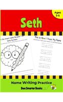 Seth Name Writing Practice: Personalized Name Writing Activities for Pre-schoolers to Kindergartners