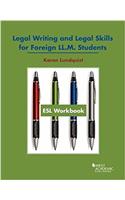 ESL Workbook, Legal Writing and Legal Skills for Foreign LL.M. Students