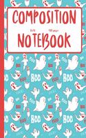 Boo Composition Notebook 8 x 10 100 pages
