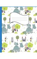 Dragon Knight Primary Composition Book