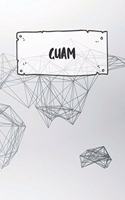 Guam: Dotted Travel Diary Notebook or Journey Dotted Grid Journal - Holiday Trip Pocketbook for Men and Women with Dots