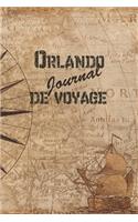 Orlando Journal de Voyage: 6x9 Carnet de voyage I Journal de voyage avec instructions, Checklists et Bucketlists, cadeau parfait pour votre séjour en Orlando et pour chaque vo