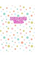 2020-2021 Planner: Two Year Calendar Organizer and Goal Journal - January 2020 - December 2021 Daily, Weekly and Monthly Planner Book with Back Sticker Expression Wall