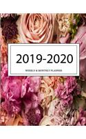2019 - 2020 Weekly and Monthly Planner: Calendar Schedule + Organizer - Inspirational Quotes (2019-2020 Academic Planners