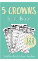 Five Crowns Score Book
