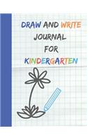 Draw and Write Journal for Kindergarten