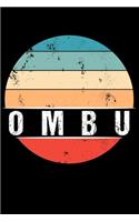 Ombu: 100 Pages 6 'x 9' -Dot Graph Paper Journal Manuscript - Planner - Scratchbook - Diary