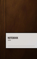 Unlined Notebook: 100 pages Unruled Blank Notebook