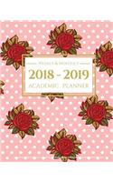 2018-2019 Academic Planner Weekly and Monthly