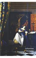 Johannes Vermeer Cuaderno: Alegoría de la Fe - Perfecto Para Tomar Notas - Diario Elegante - Ideal Para La Escuela, El Estudio, Recetas O Contraseñas