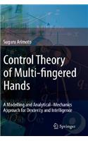 Control Theory of Multi-Fingered Hands