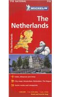 The Netherlands - Michelin National Map 715