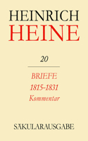 Briefe 1815-1831. Kommentar