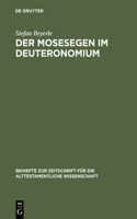 Mosesegen im Deuteronomium