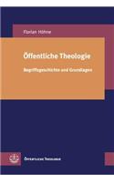 Offentliche Theologie: Begriffsgeschichte Und Grundlagen