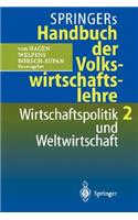 Springers Handbuch Der Volkswirtschaftslehre 2