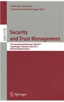 Security and Trust Management