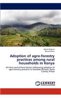 Adoption of agro-forestry practices among rural households in Kenya