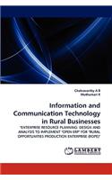 Information and Communication Technology in Rural Businesses