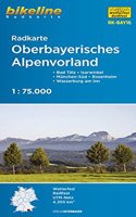 Oberbayerisches Alpenvorland cycle map