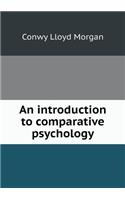 An Introduction to Comparative Psychology