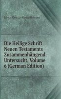 Die Heilige Schrift Neuen Testaments Zusammenhangend Untersucht, Volume 6 (German Edition)